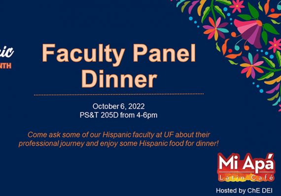 DEI Hispanic Heritage Month Faculty Panel Dinner