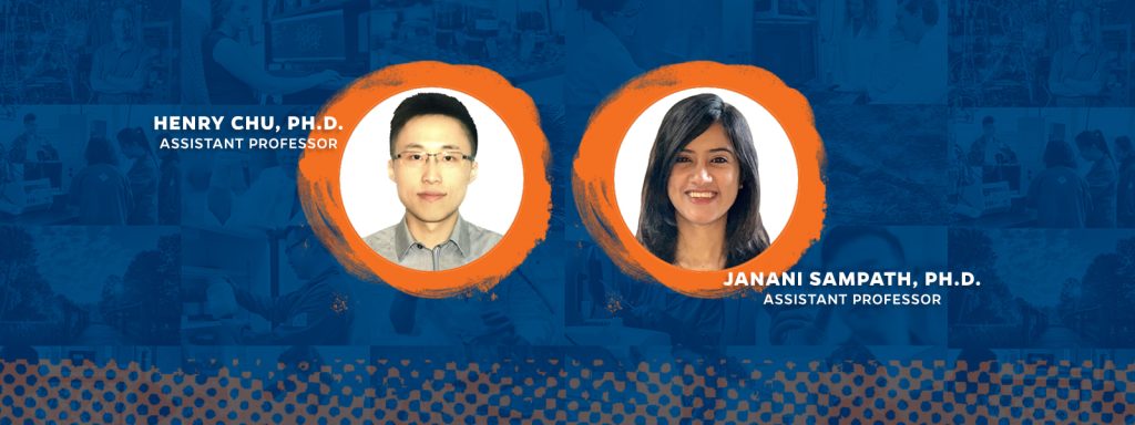 Henry Chu, Ph.D., and Janani Sampath, Ph.D.