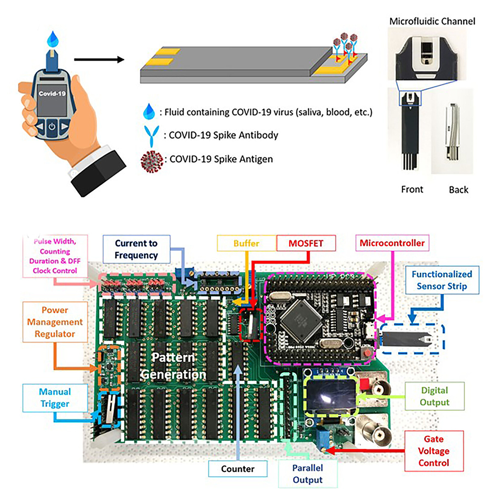 Ren Xian COVID-19 testing diagram