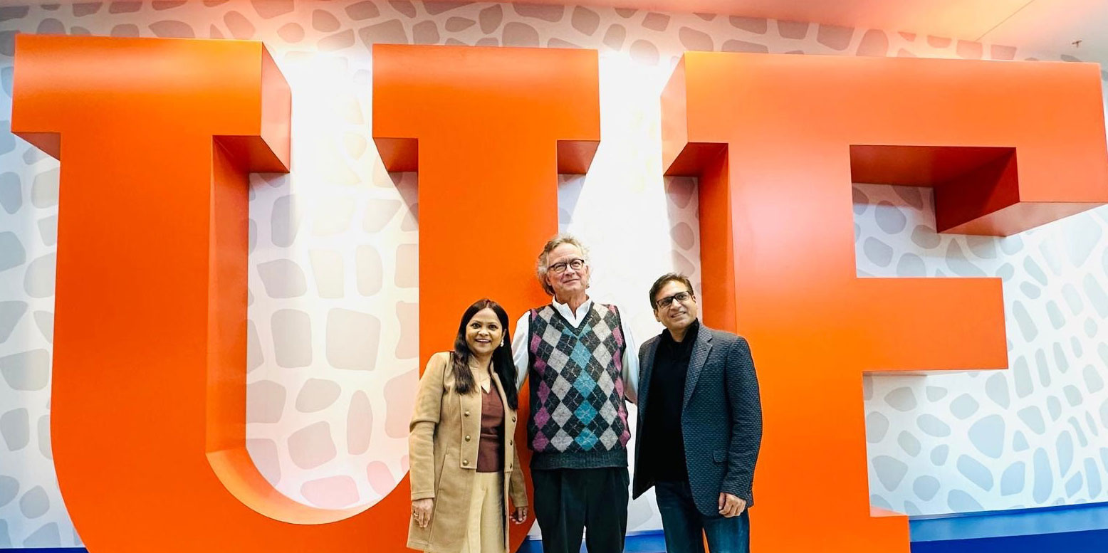 Dr. Asmita Roy, Dr. Mark Orazem and Dr. Sunil Roy